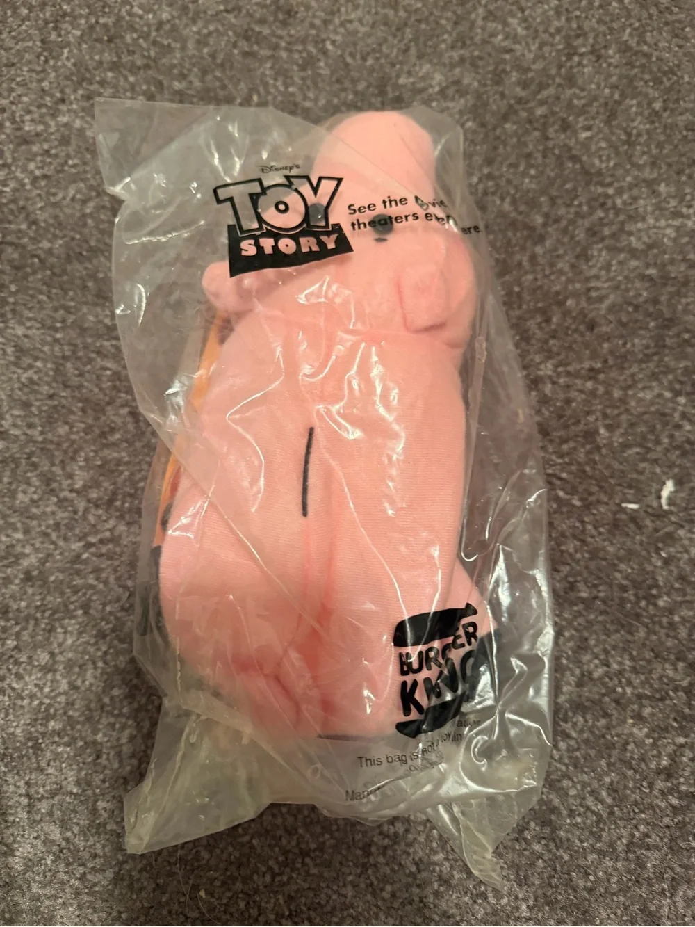 burger king original packaging
